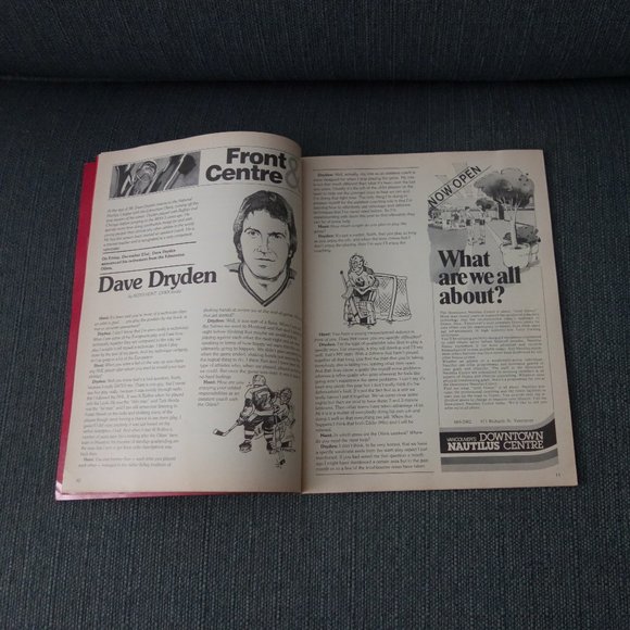 Vintage Vancouver Canucks vs Edmonton Oilers Friday December 28 1979 Program - Picture 7 of 16